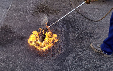 Abune The Hill flat roofing repairs